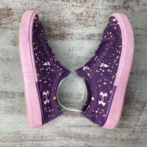 Under Armour Purple Athletic shoes y 4 w 6 - Picture 3 of 8